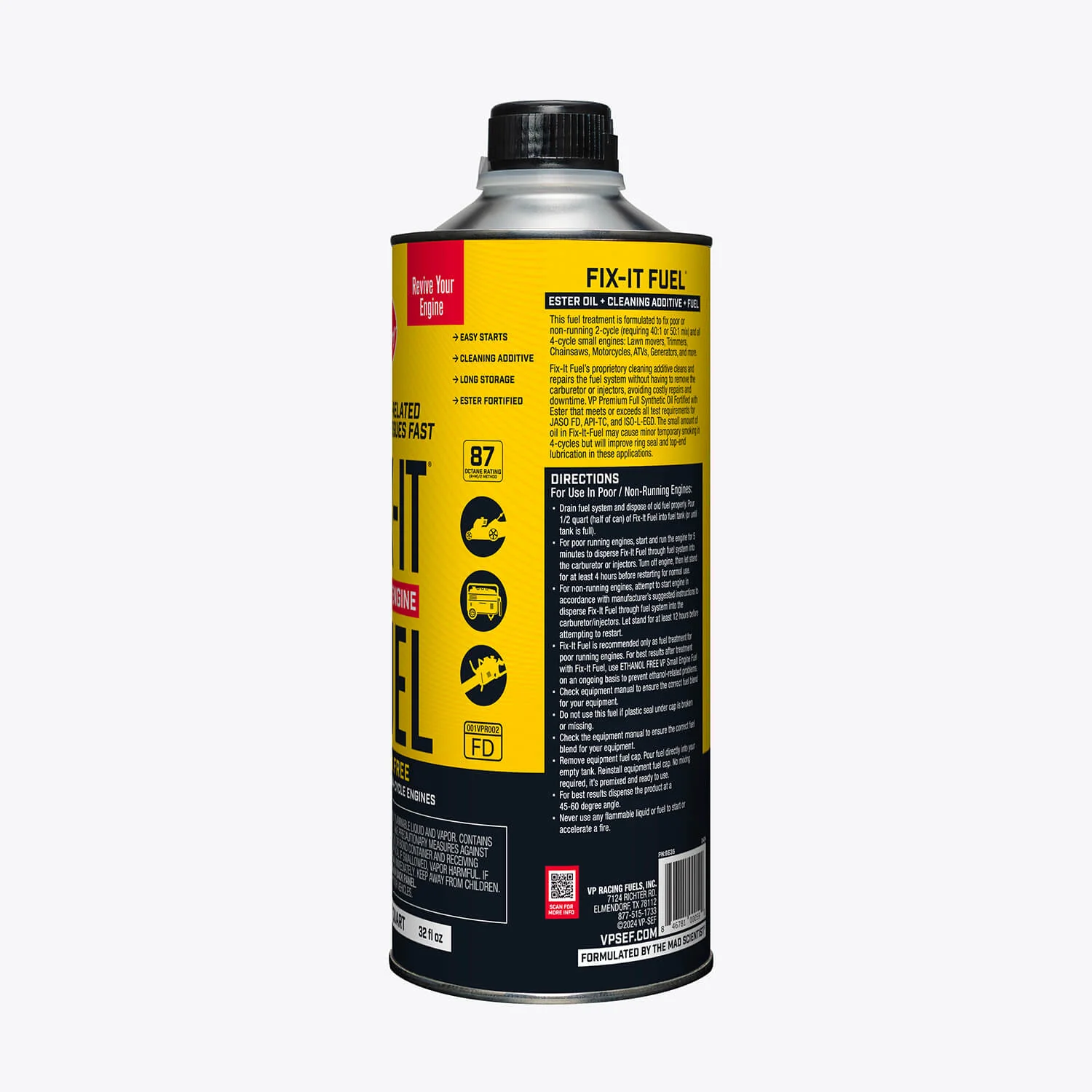 VP Racing Fix-It-Fuel® For Small Engines - Image 4