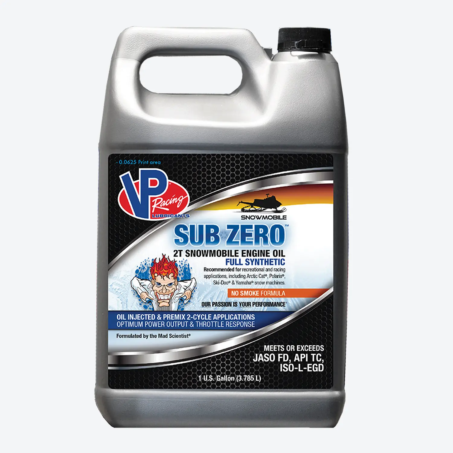 VP Racing Sub-Zeroâ„¢ - 2-Stroke Snowmobile Oil