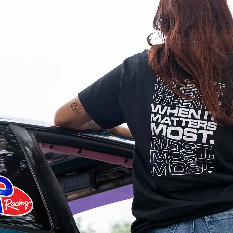 VP Racing When It Matters Most T-shirt - Image 3